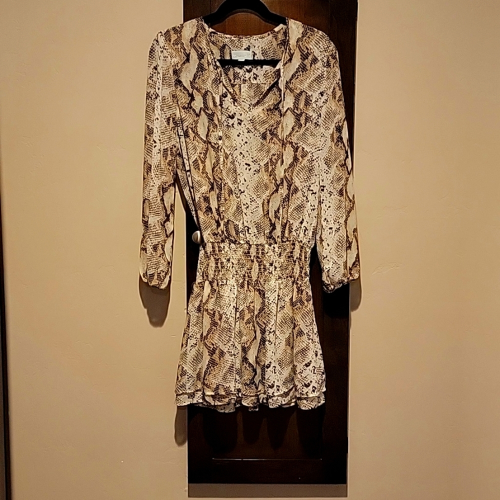Snake skin dress